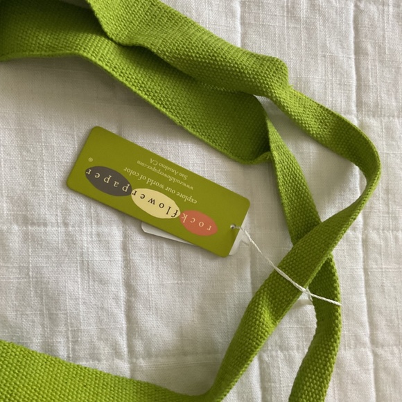 Rock Paper Flower canvas bag - Picture 3 of 3